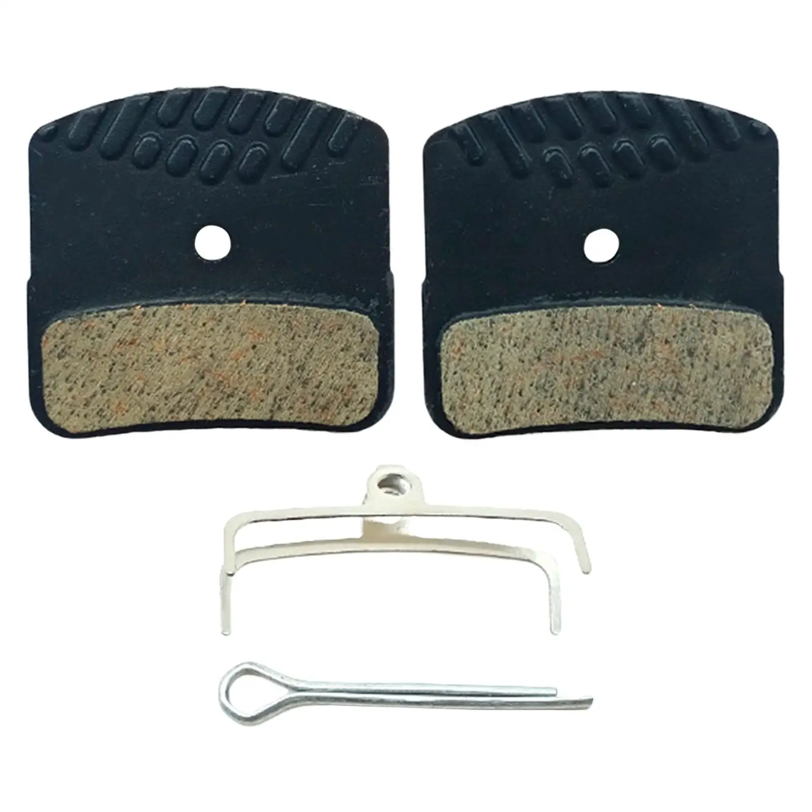 2 Pieces MTB Road Bike Disc Brake Pads Replacement Cooling Fin Bicycle Disc Brake Pad for M9120, M8120, M7120, M810, M640