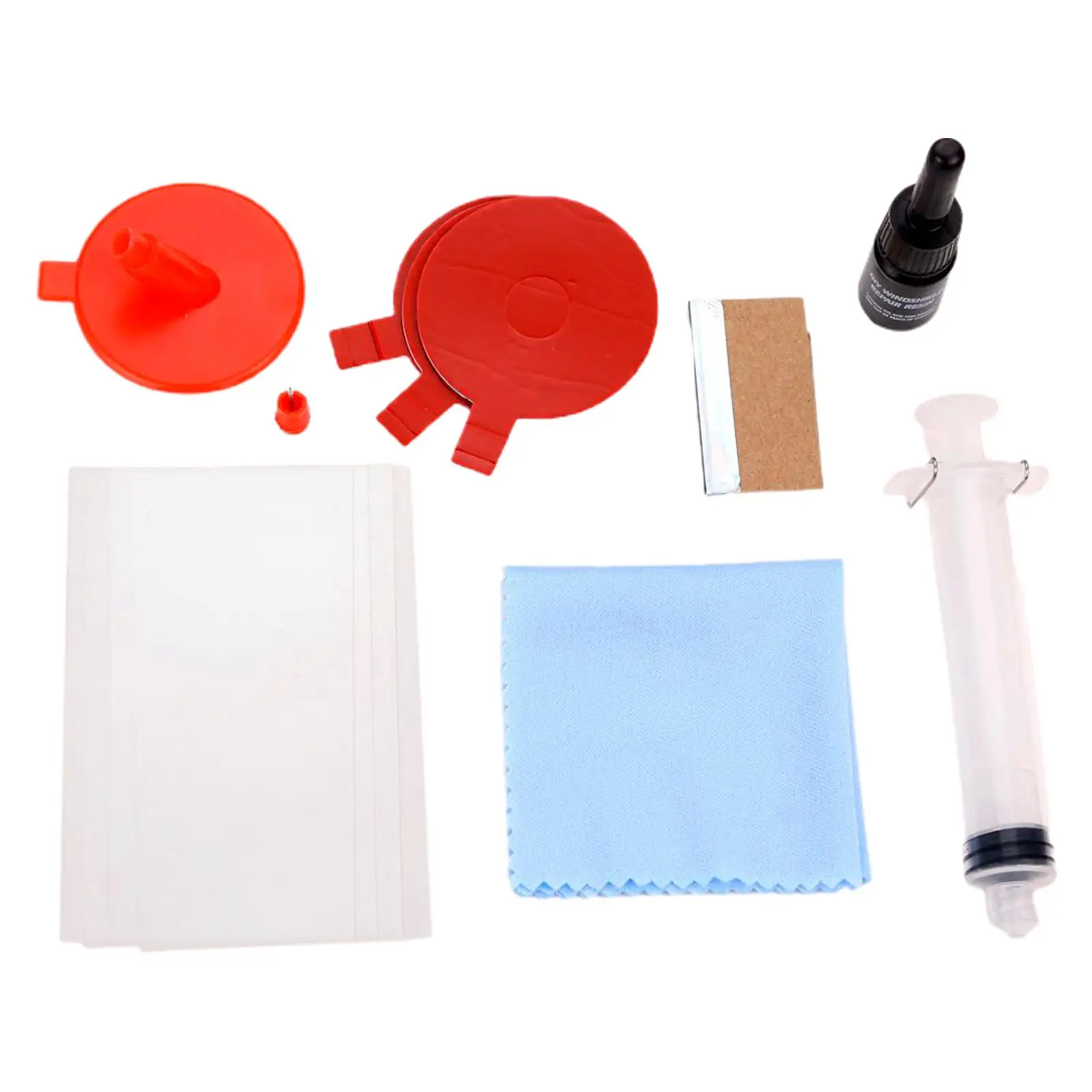 Car Windshield Repair Kit Auto Glass Windshield Repair Set Tools for Star Shaped Damage moon Cracks Fixing Chips