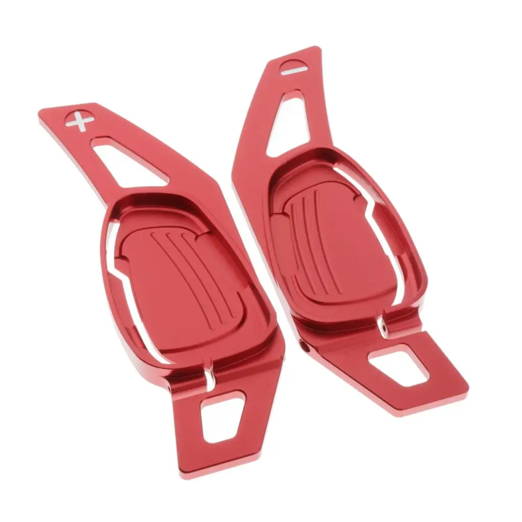 2Pcs Aluminum Steering Wheel Dull  Paddle er Extension  /S6/S8//, 