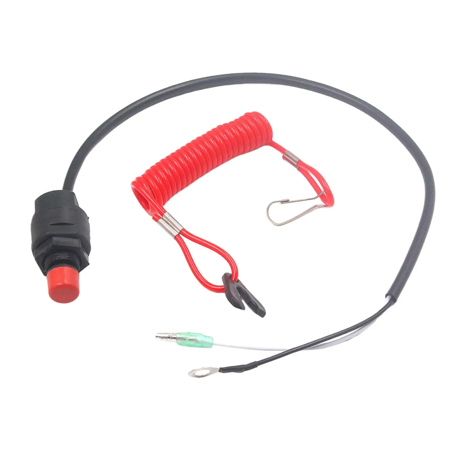 Waterproof Boat Kill Switch Safety Connector Cord for Supplies Replaces