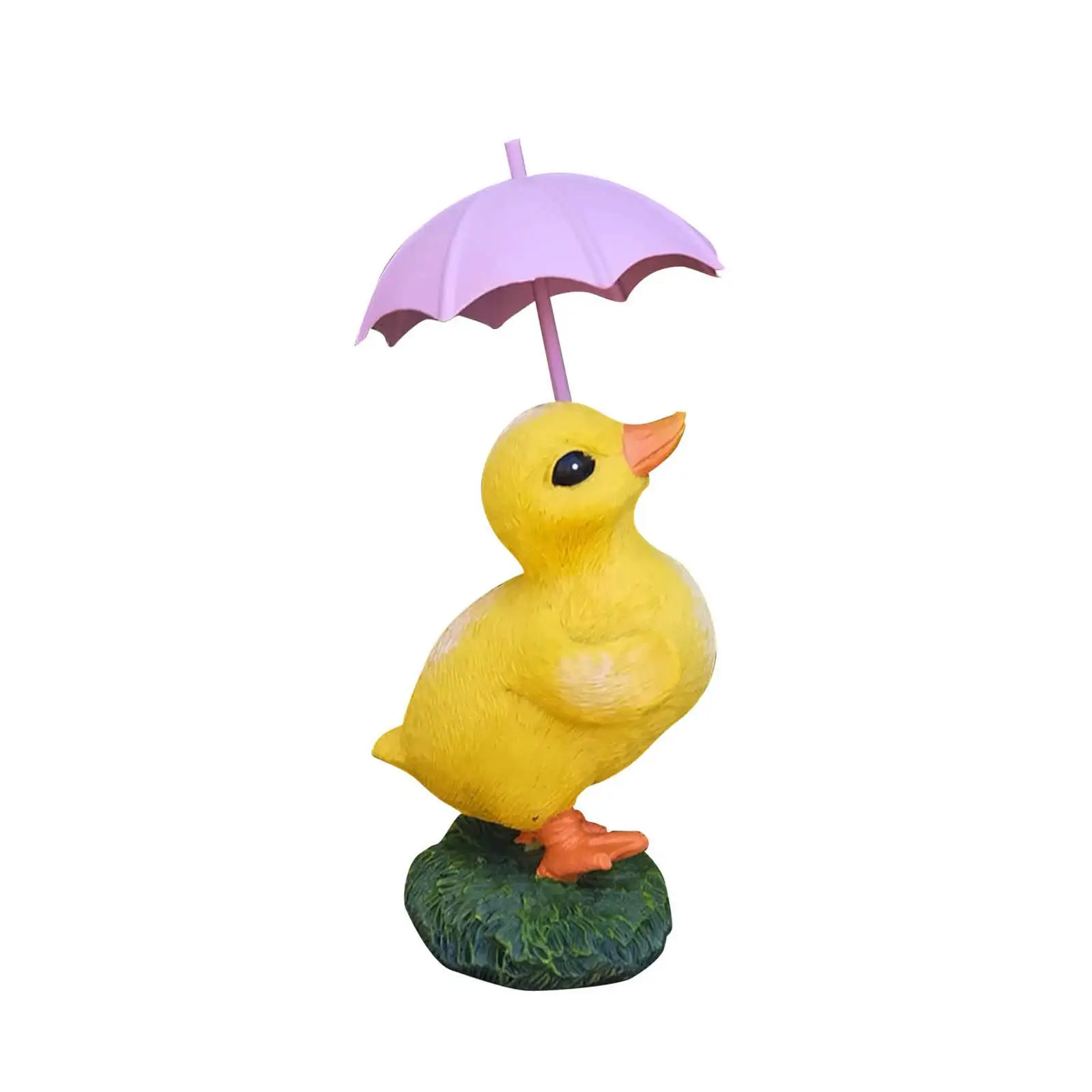 Resin Duck Statue Garden Decor Statues Figurines Outdoor Decor Duck Adornment Ornament for Courtyard Yard Porch Outdoor Outside