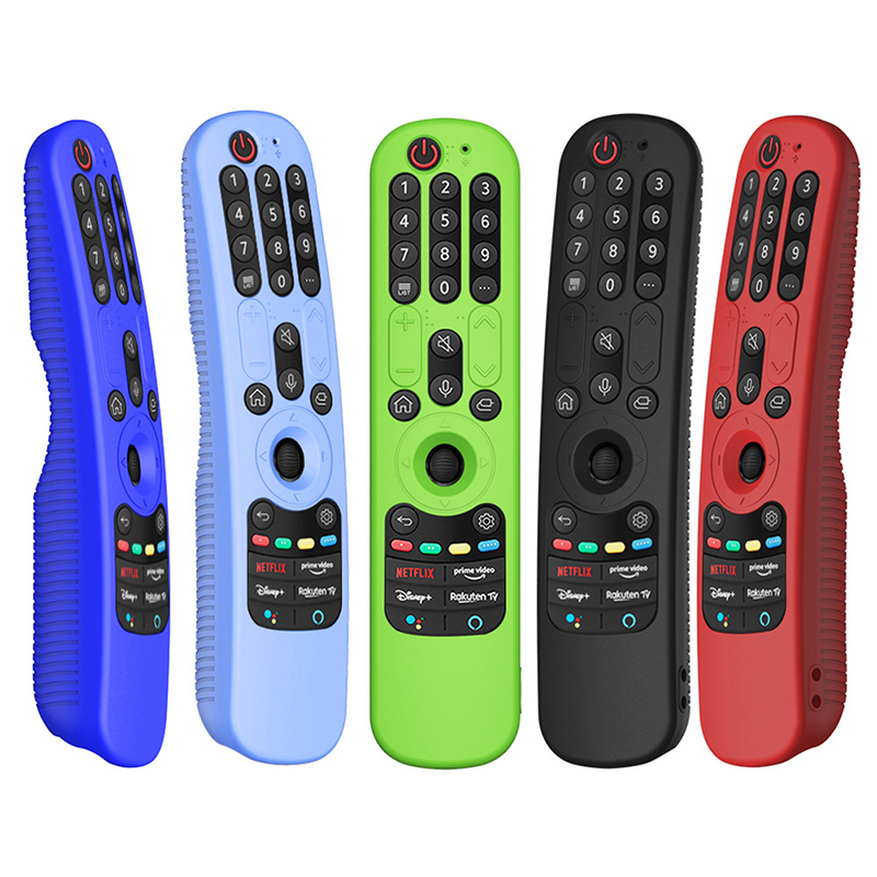 Description Picture 2 of item2024 Colorful Silicone Case Remote Control Protective Cover For LG AN-MR21GA/ LG AN-MR21GC TV Magic Remote Skid-proof Cover