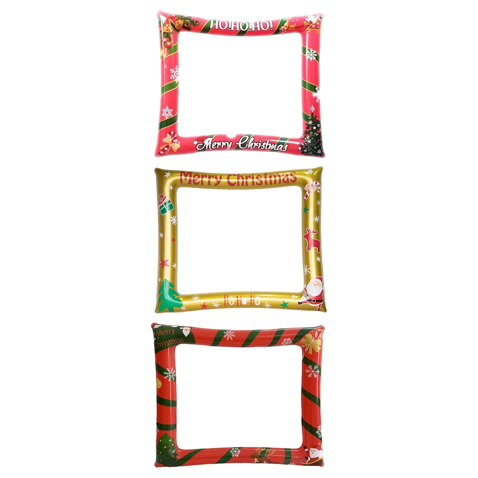 Inflatable Photo Frame Photo Props Posing Props Photobooth Props Photo Frame for Carnival Christmas Birthday Wedding Party Decor