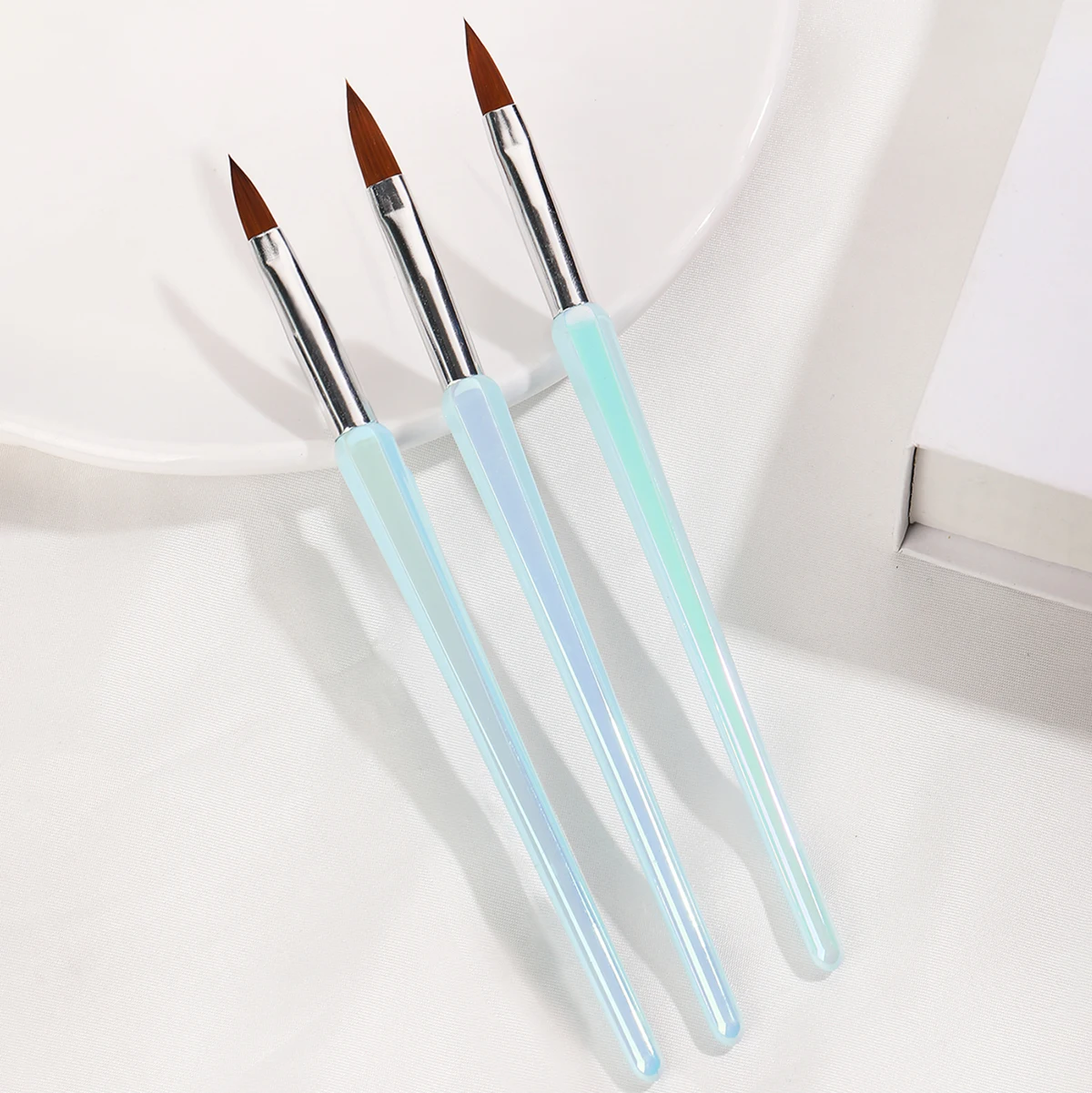 Best of 3Pcs Nail Art Brush Design Tip Drawing Carving Dotting Pen Acrylic Gel UV Gel Painting Manicure Tools Reviews & Tips