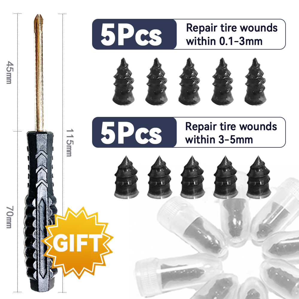 Tire repair nail kit image 11