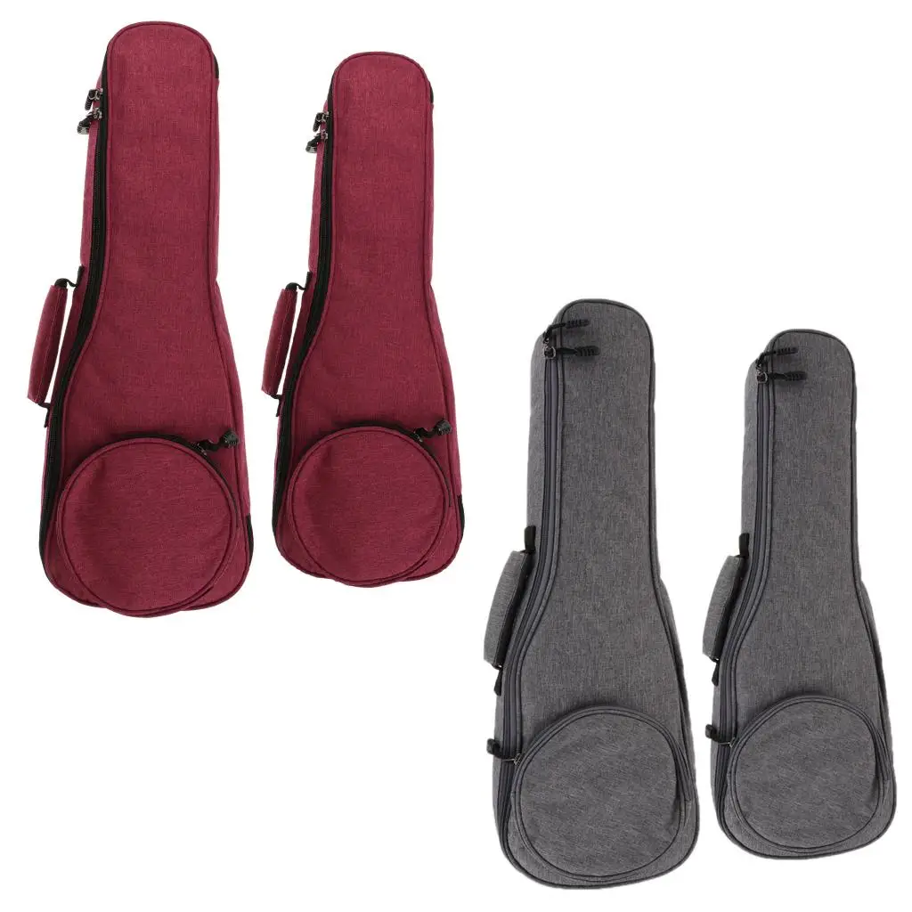 21/23/24inch Adjustable Ukulele Gig Bag Carry Bag Backpack