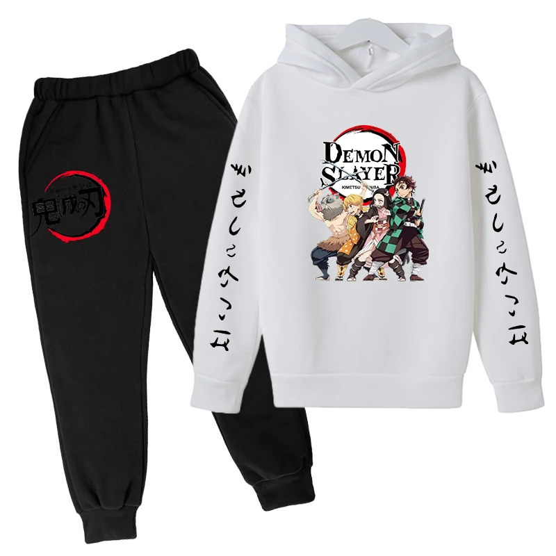 Title 7, Demon Killer Kinder-Anime-Sweatshirt, Tanjiro u...