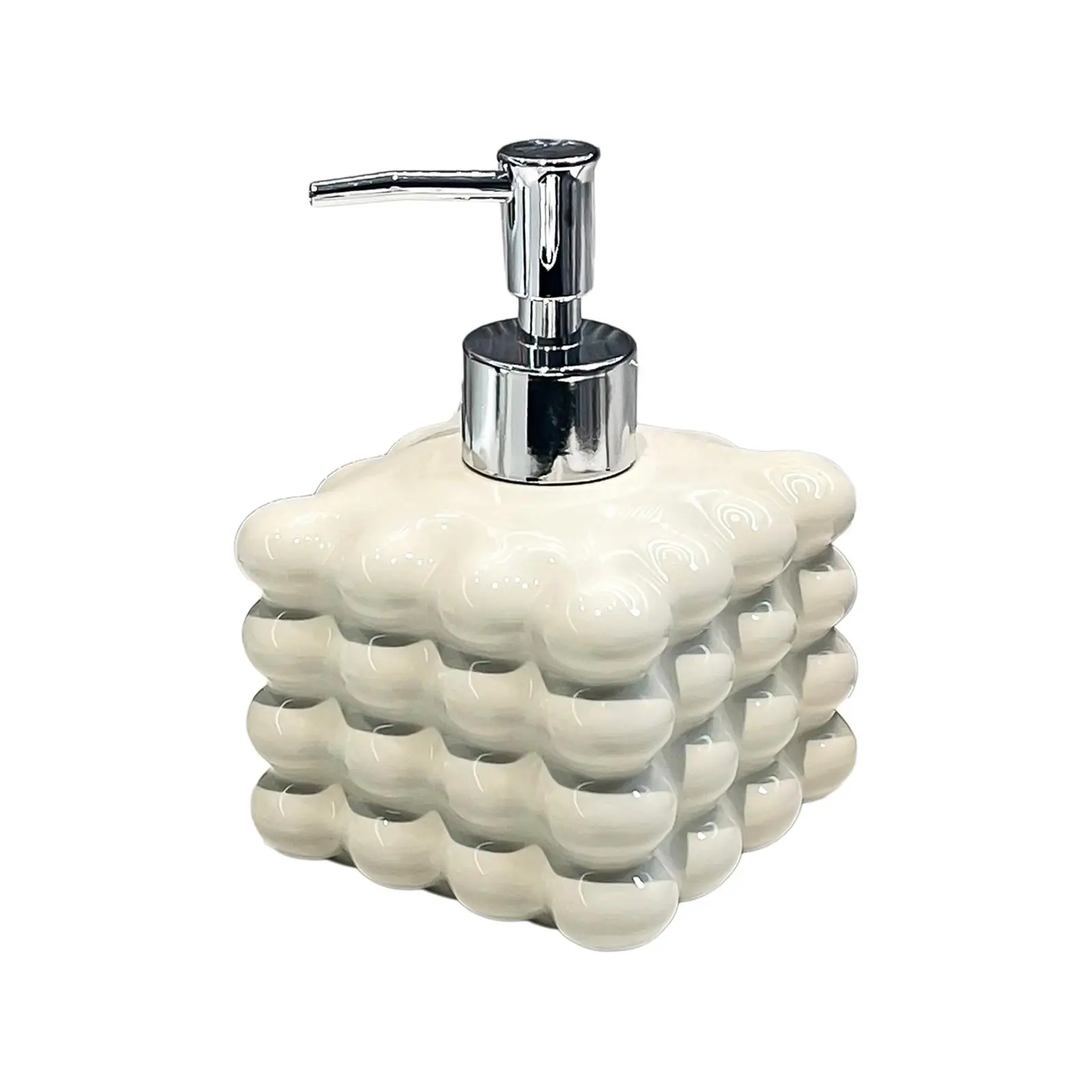 Porcelain Lotion Dispenser with Pump Body or Hand Lotion Bottle Hand Soap Dispenser for Hotel Bathroom Bedroom Kitchen Decor