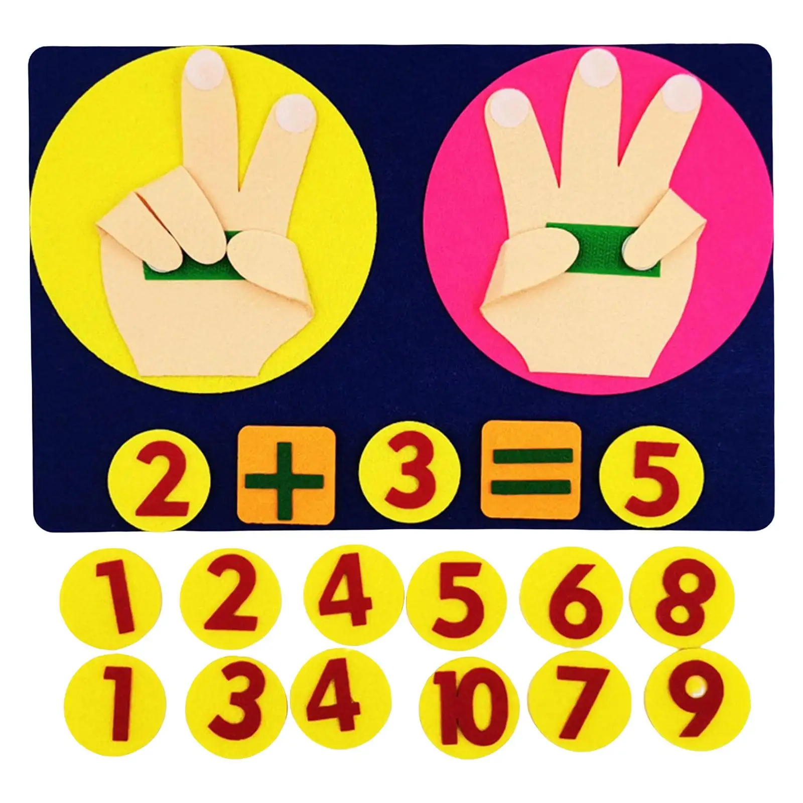 Finger Numbers Counting Toy Montessori Toys Early Education Kids Girls