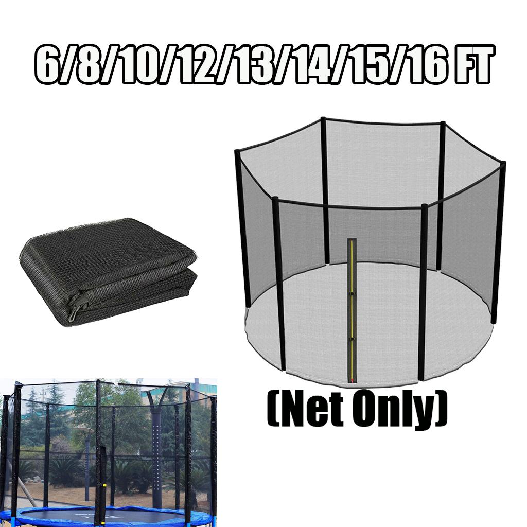 Round Trampoline Safety Net Enclosure Replacement Surround Netting for Kids