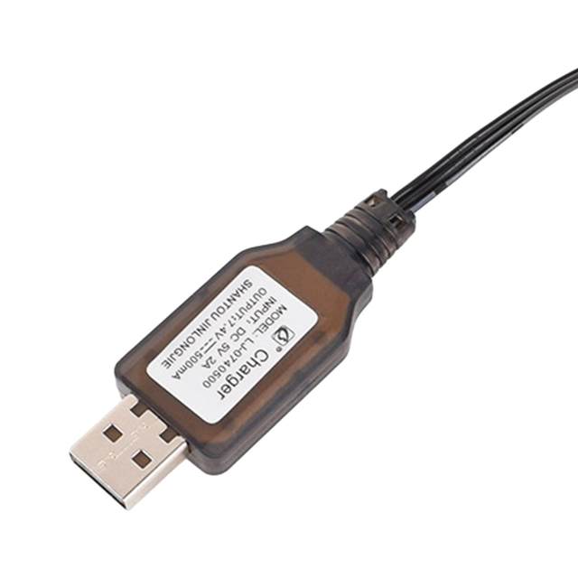 Câble Chargeur USB Rc Avec Connecteur SM-3P Pour Batterie LiPo 2S 7.4V Pour L