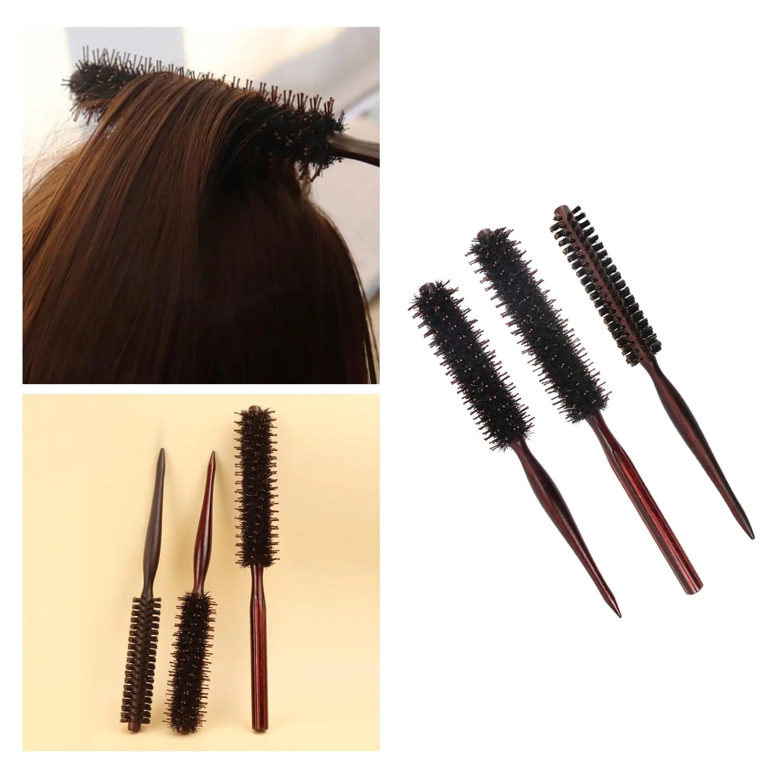 Hair Brush Hair Comb Roller Wind Comb for Hairdressing Detangling Men Women
