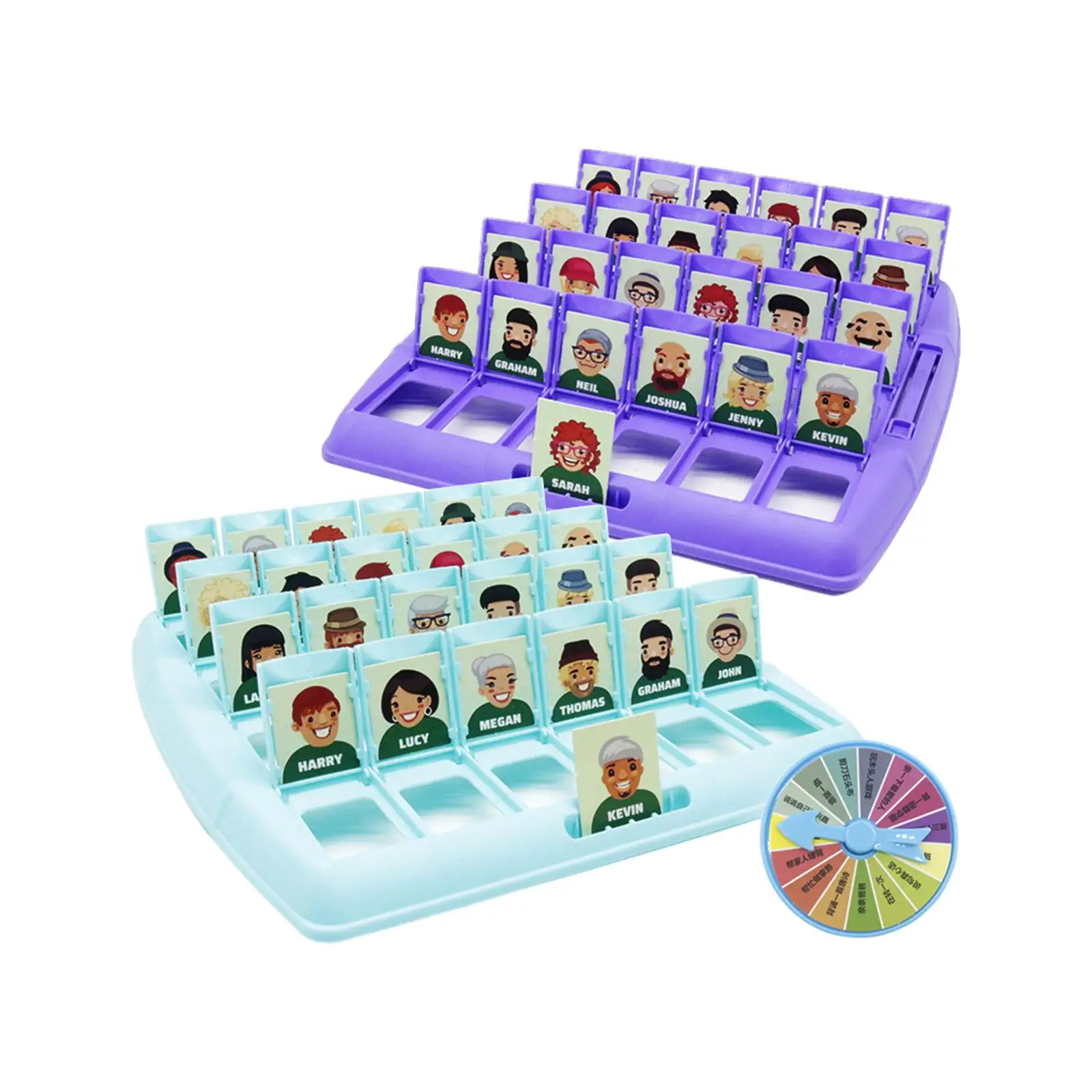 Guess Who i AM Logical Reasoning Abilities Reasoning Game Guessing Game for Girls Holiday Gifts Travel Games Party Prop Children