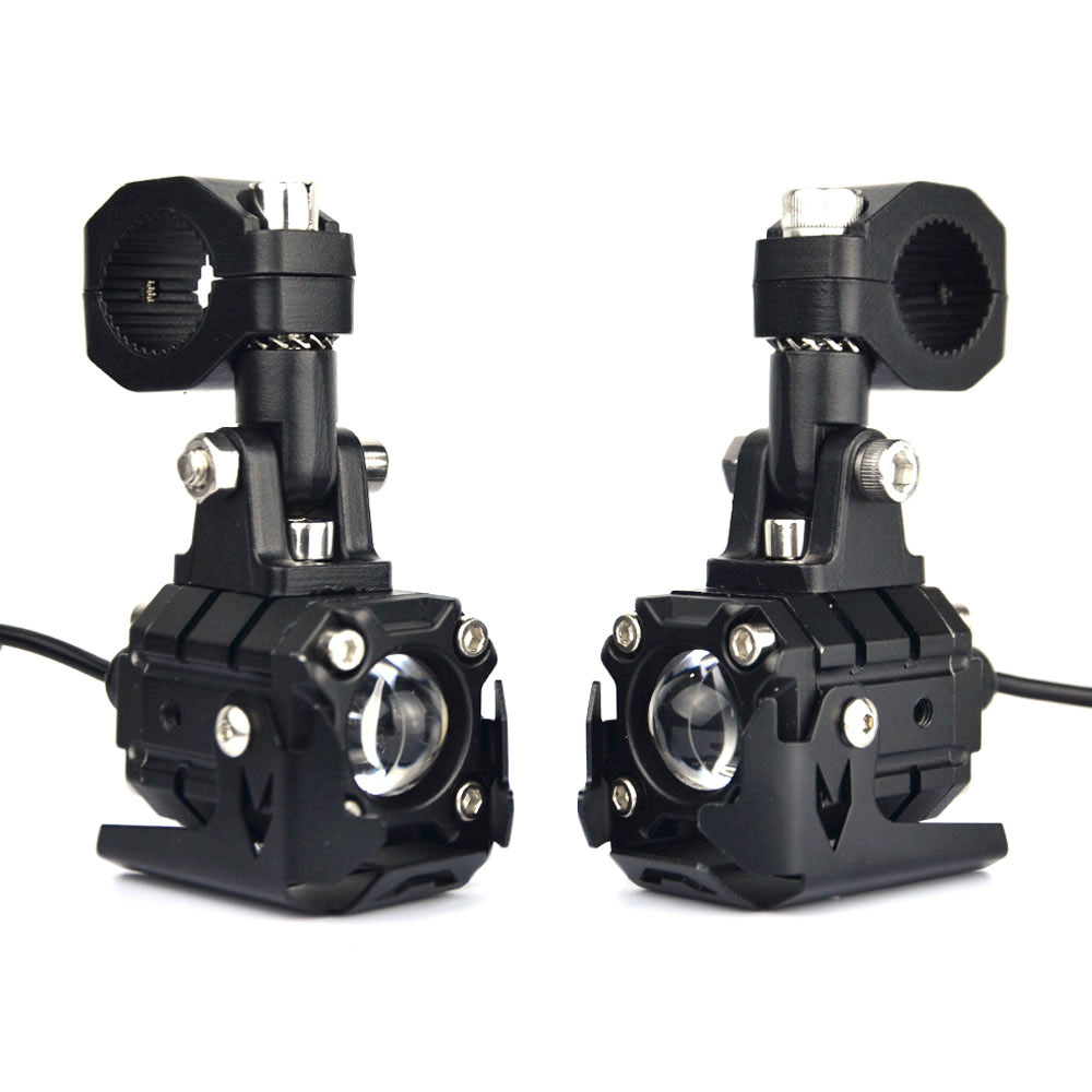 LED Motorcycle Headlight Driving Fog Lights LED Spotlight Auxiliary Fog Lamp Yel
