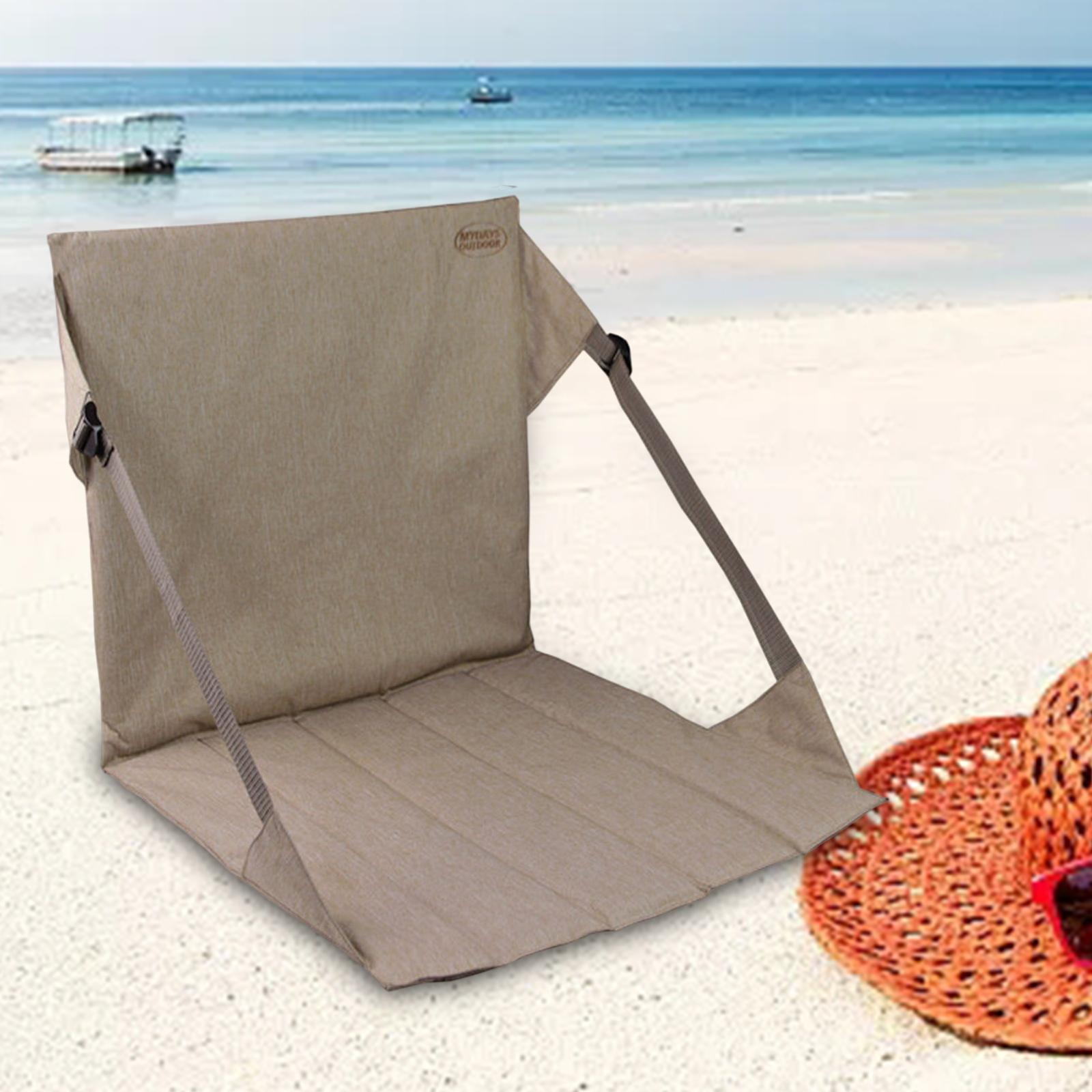 Portable Foldable Seat Cushion Folding Chair Cushion Padded for Outdoor