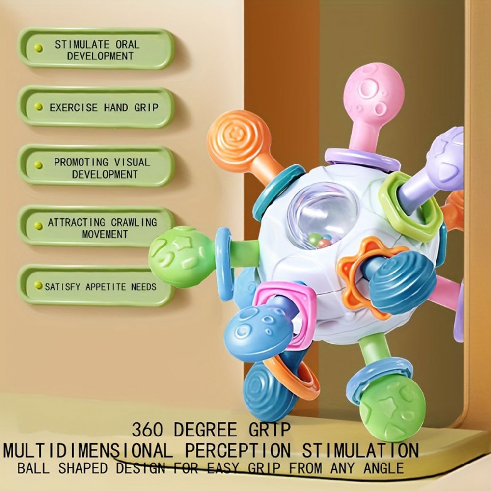 Title 5, Jouets sensoriels pour bébé de 0 à 6 à 12 mois,...