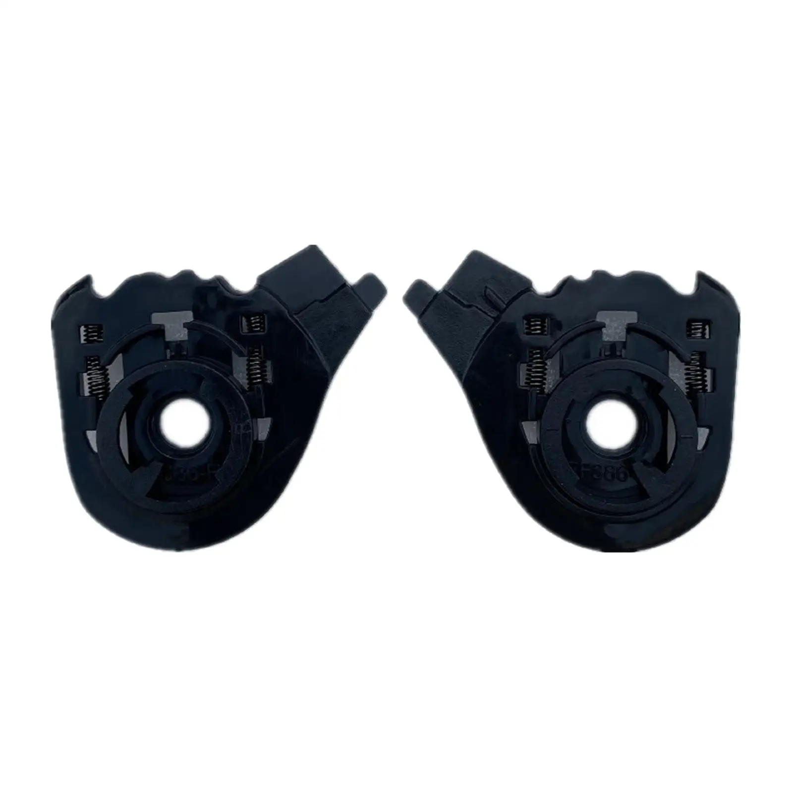 2x Motorcycles Helmet Lens Base Replacement Helmets Visor Mounts Fit for Ff386 394