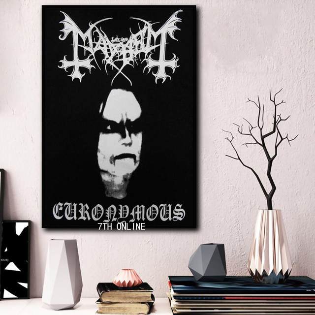 Dead Mayhem - Mayhem Black Metal - Posters and Art Prints