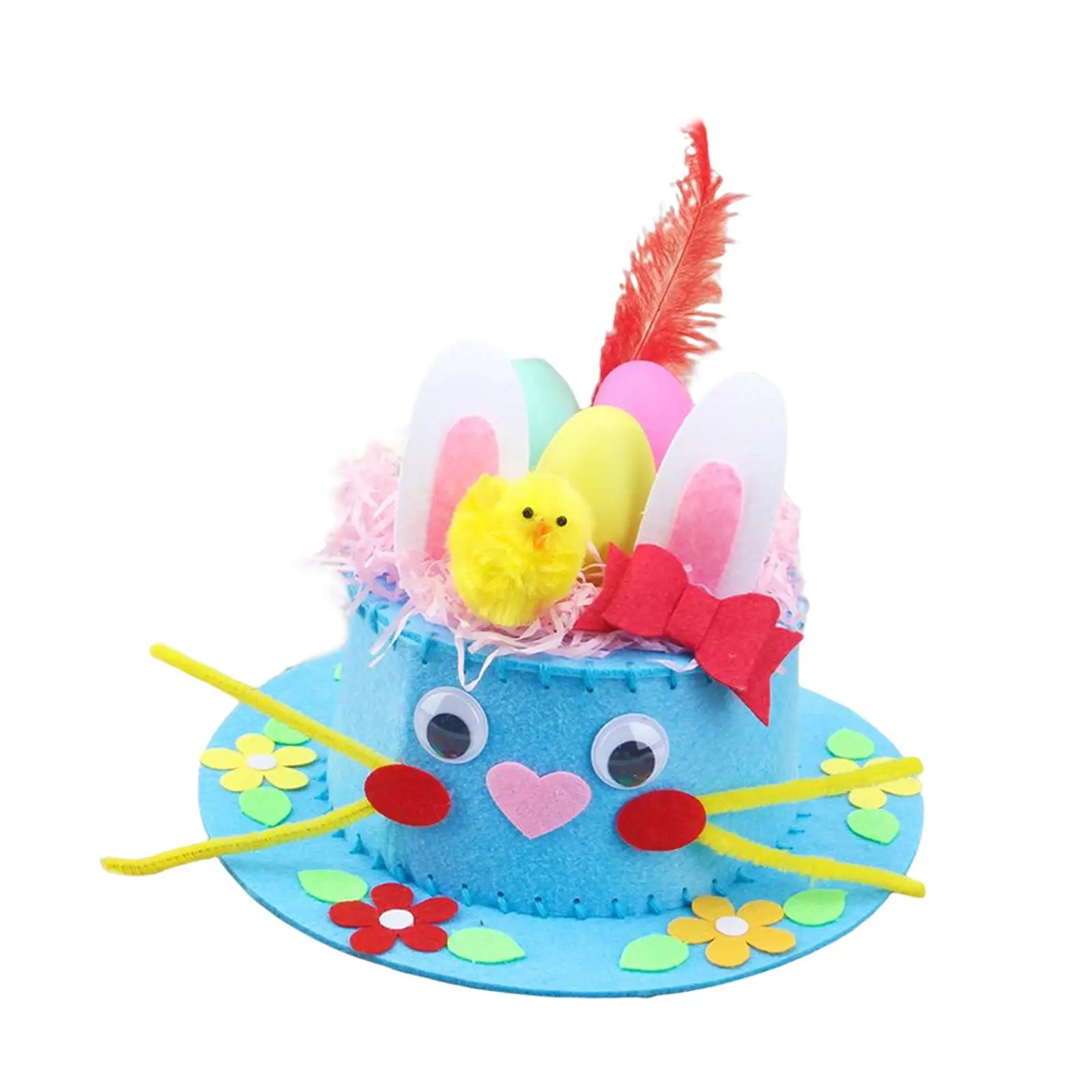 Easter Bonnet Material Handmade Crafts Made of Non Woven Fabric