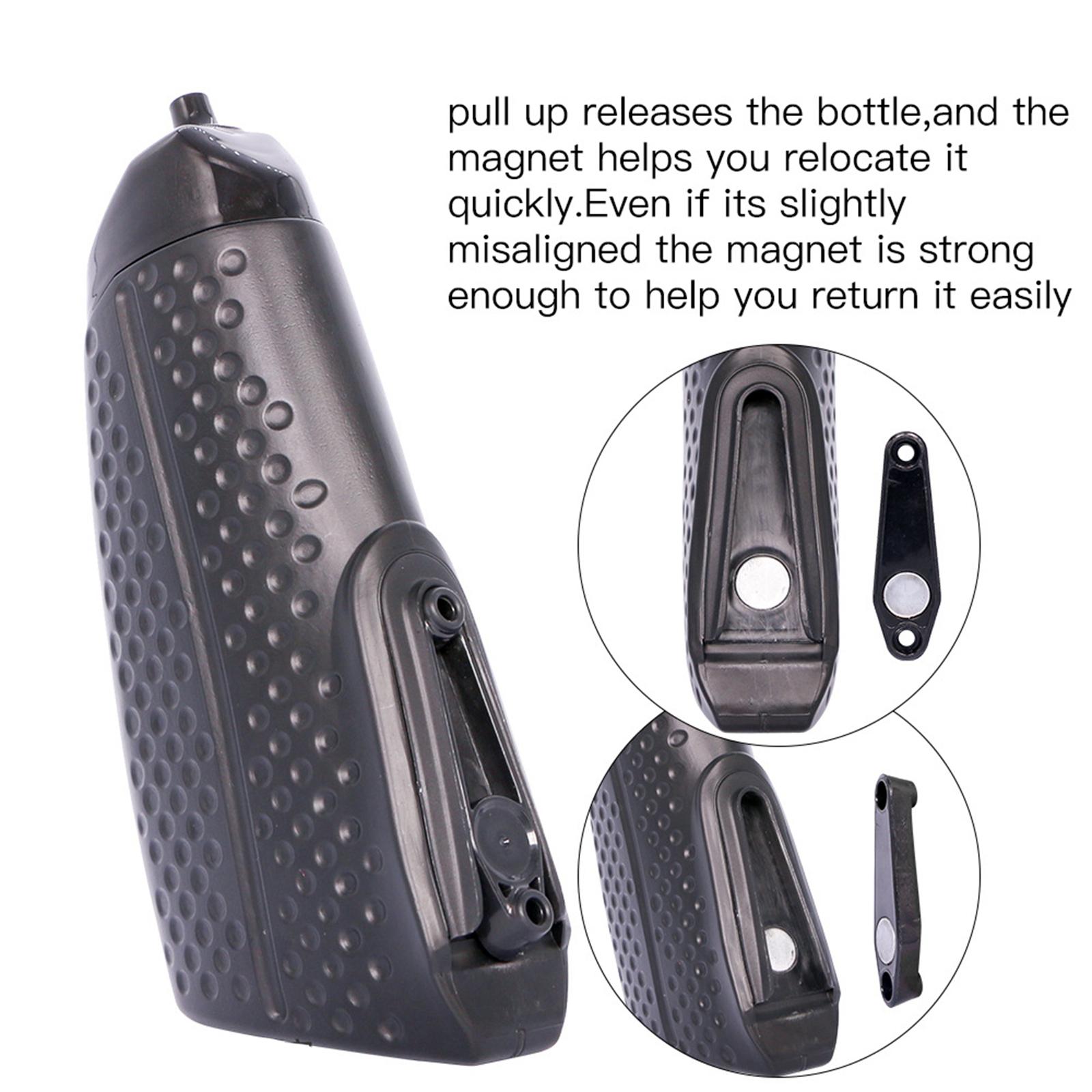 Bike Water Bottle & Cages Magnetic Holder Portable Cup Holder with 550ml Bottle for Bicycle Mountain Bike