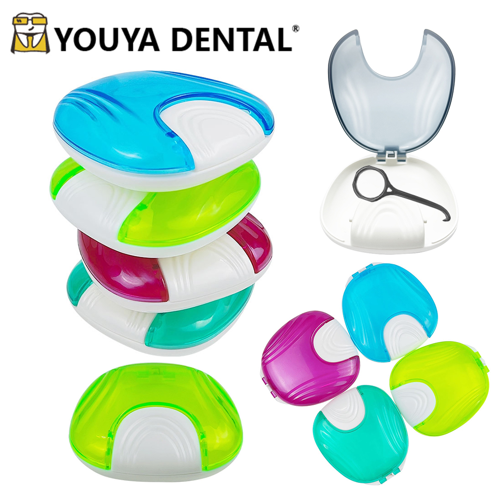 Best of Denture Case Fake Teeth Box Press-to-Open Dental Retainer Mouth Guard Oral Hygiene Organizer Travel Outdoor Storage Case Reviews & Tips