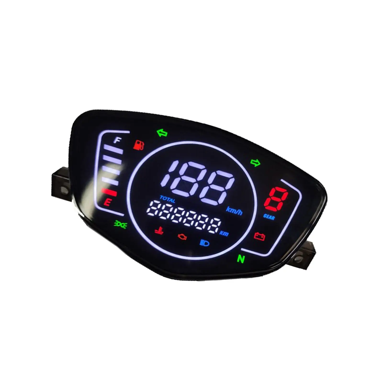 Motorbike LED Digital Speedometer Tachometer Odometer Modification Electronic for Yamaha LC 135 Replace Parts High Quality