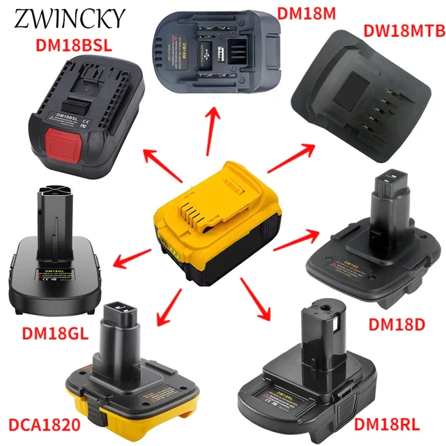 Dewalt Battery Adapter Dyson  20v Dewalt Battery Adapter - Battery  Accessories & Charger Accessories - Aliexpress