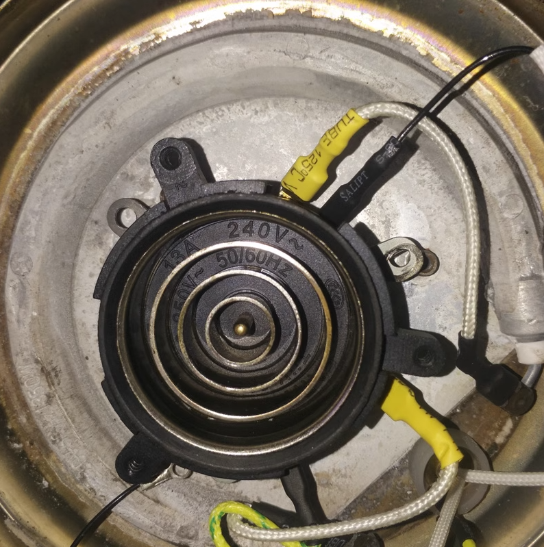 Description Picture 6 of itemAutomatic five rings on the kettle electric kettle electric tea stove base temperature control accessories KSD-168-5