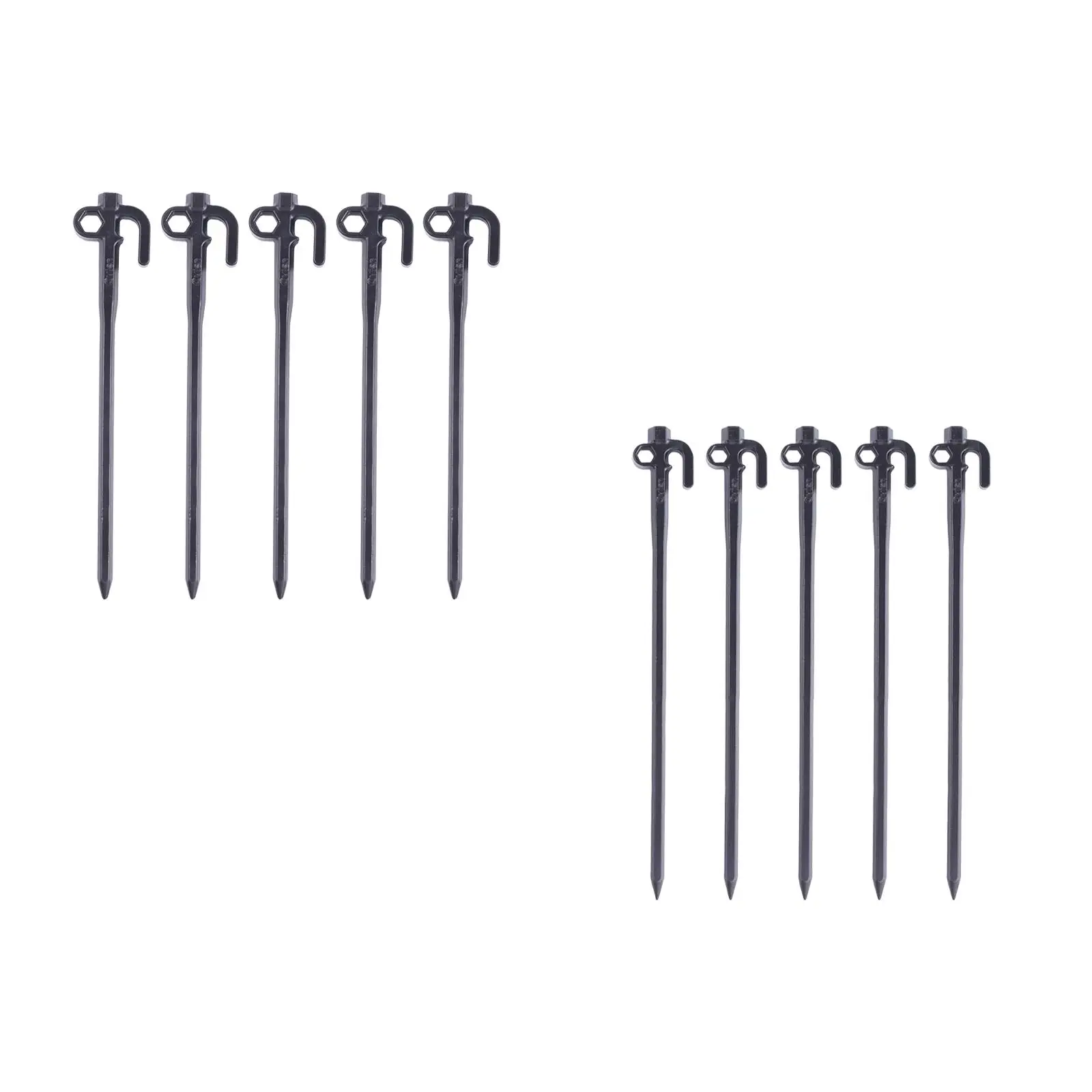 5x Ground Nails Yard Decoration Mechanical Tarp Multiuse Camping Stakes for
