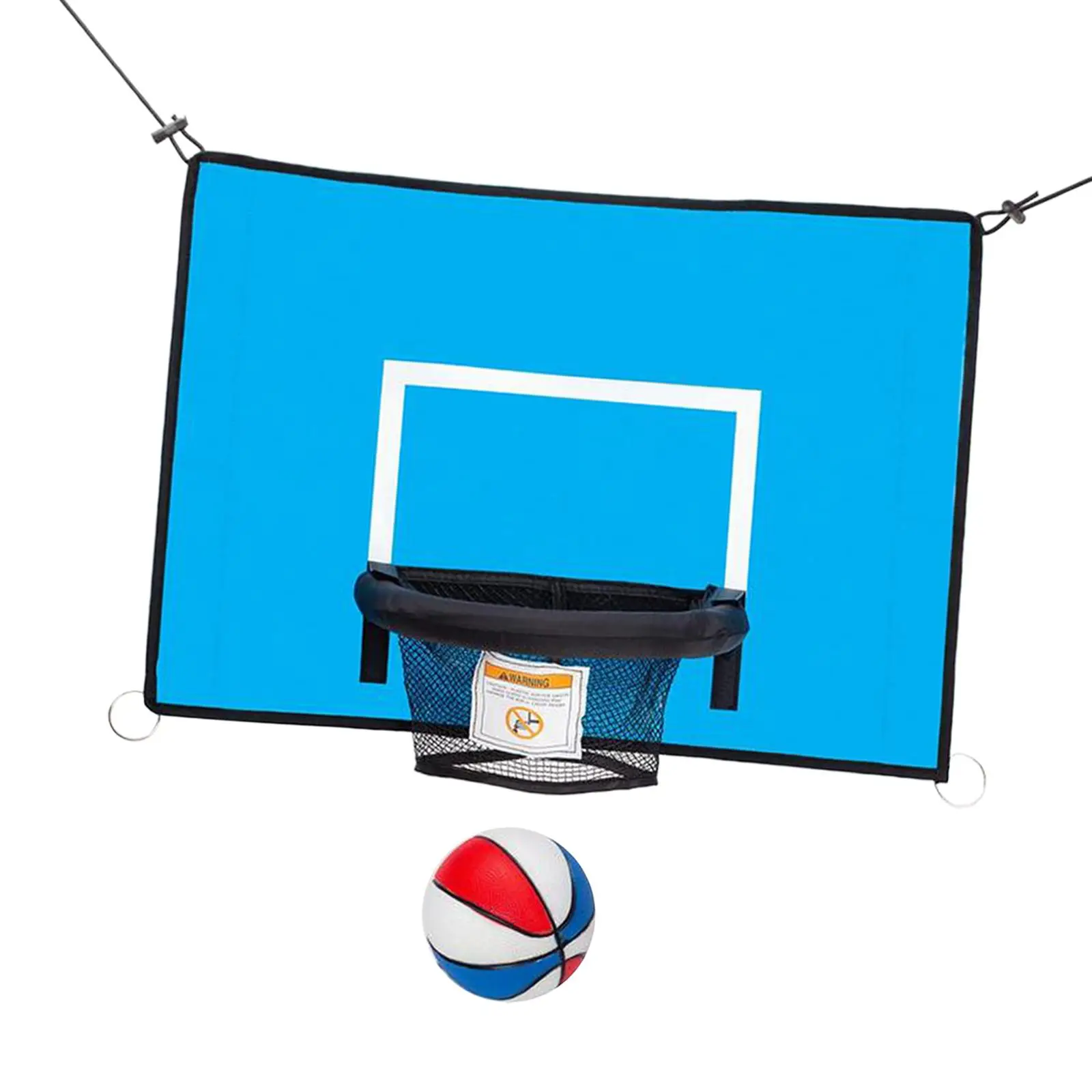 Trampolines Basketball Hoop Attachment Lightweight Game Universal Baseboard