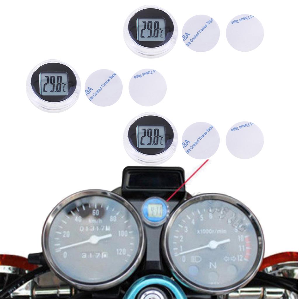 Waterproof Temp Meter Digital Temperature Gauges (3)For Car Truck Motorcycle