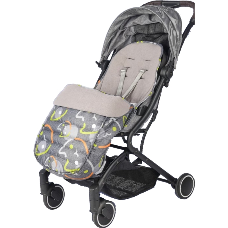 Baby Kinderwagen Fußsack Winter Warme Warenkorb Sitzkissen Universal Kinderwagen Schlafsack Wasserdicht Outdoor Essential A2UB – Detail 5