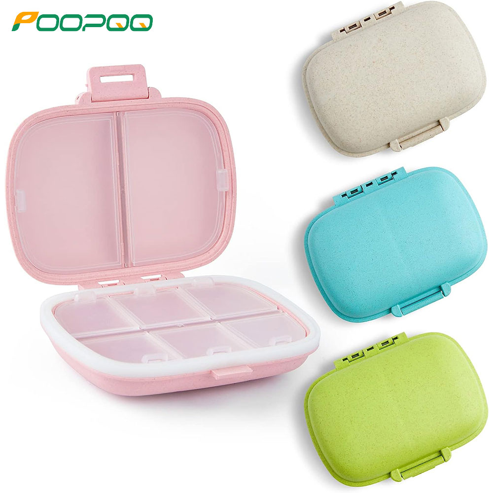 Best of 8 Compartments Travel Pill Organizer, Moisture-Proof Pill Case, Purse Daily Pill Box Portable Medicine Vitamin Holder Containers Reviews & Tips