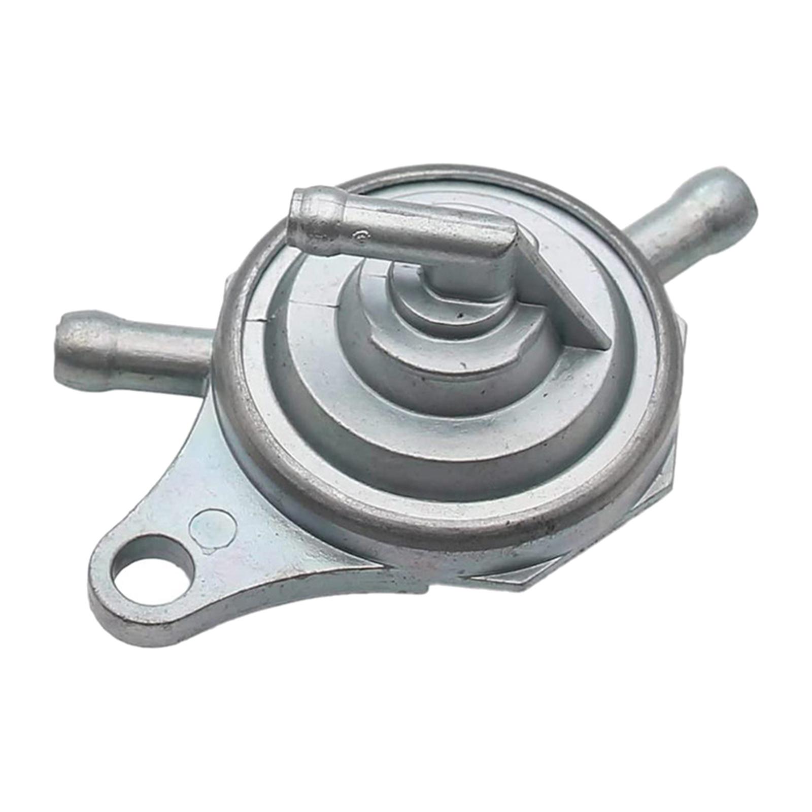 Vacuum Fuel Pump Petcock Valve Fuel Petcock Vacuum Gas Fuel Tank Pump 3 Port Fit for Gy6 50cc 125cc 150cc Motorcycle Moped