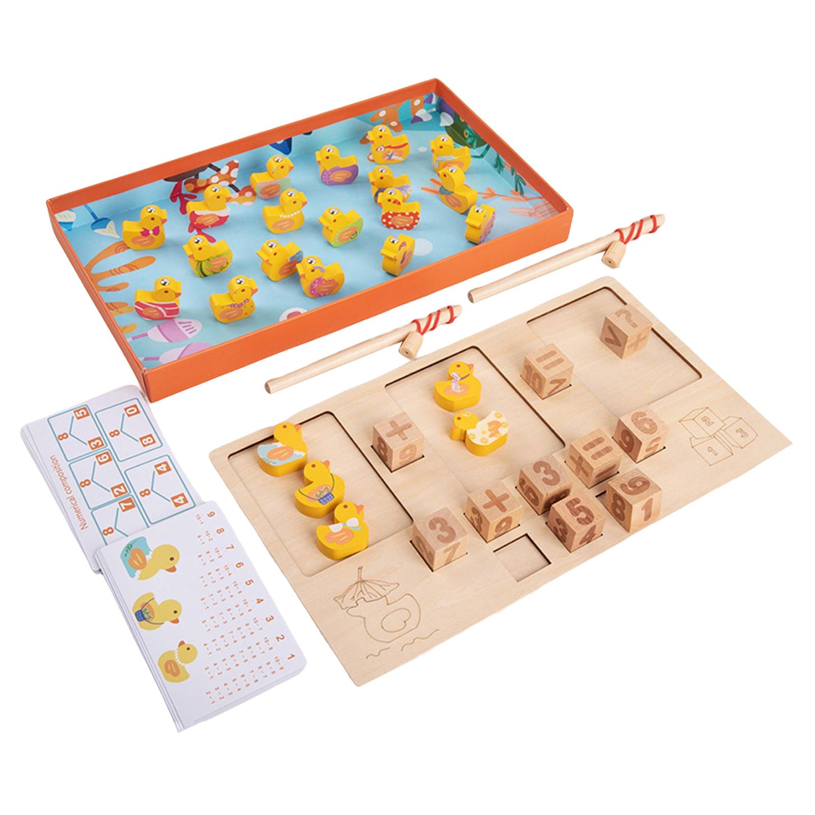 Baby Wooden Magnetic Board Puzzle Game for Boys Girls 2 3 4 5 6 Years Old