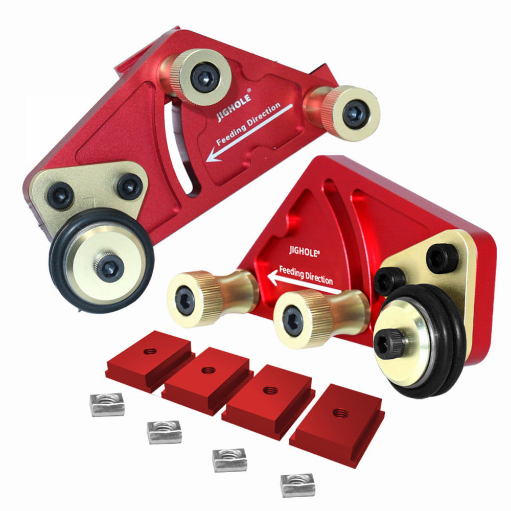 1 paar Klar-Cut Präzision Lager Guides Holzbearbeitung Sah Tisch Lager Roller Fütterung Loc Boards Sicherheit Antrieb Strahlmittel Hilfs Werkzeug – Detail 1