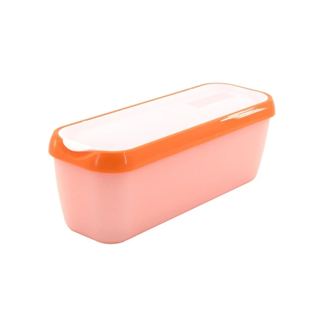 2pcs 3 Litres Refrigerator Ice Cream Storage Container Freezer Ice Cream Tub, Size: 26X16X11CM