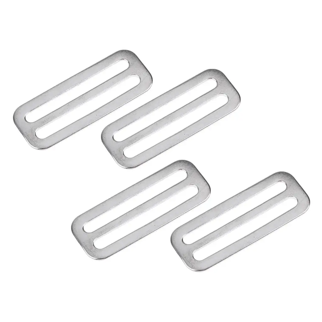 4 Pieces 2 inch Stainless Steel  Weight Keeper Retainer Replacement for Divers