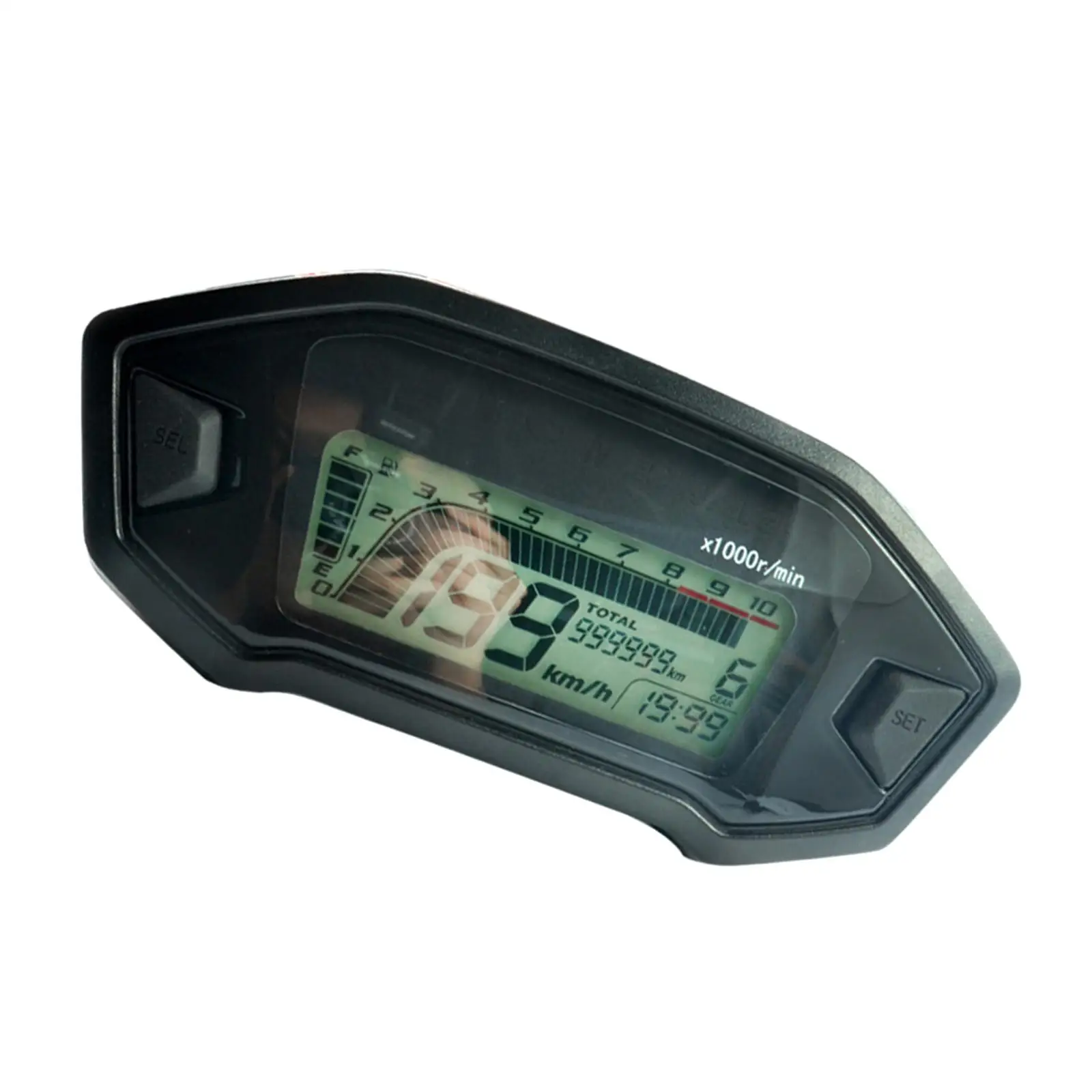 150mm LCD Digital Backlight Motorbike  