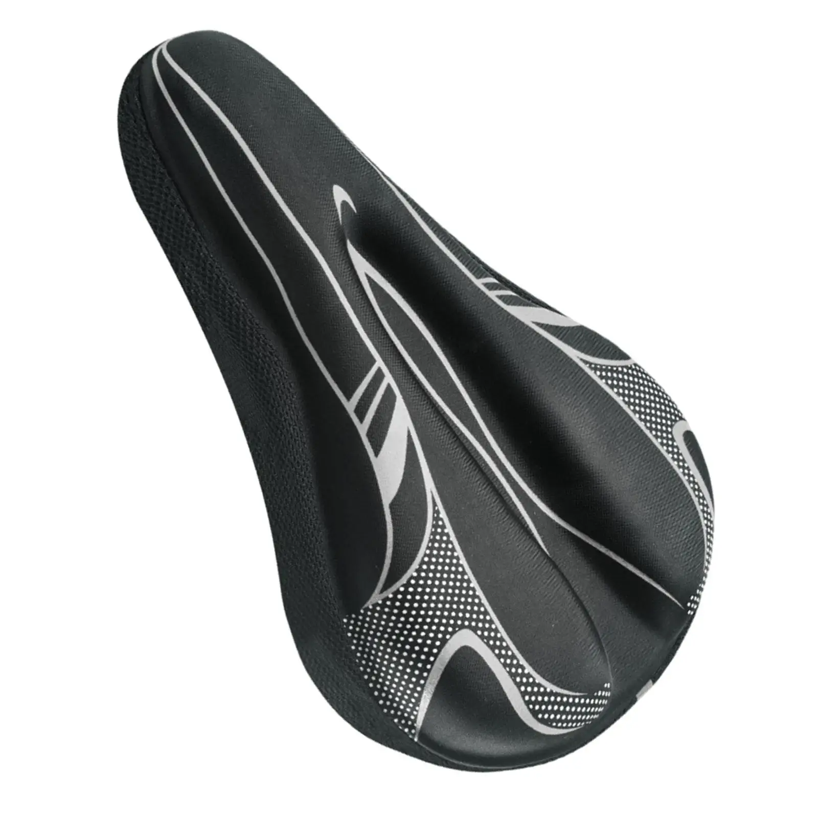 Bike Saddle Cover Men Women Seat Easy to Install Cushion Comfortable Wear Resistant with Drawstring MTB Bicycle Seat Cushion