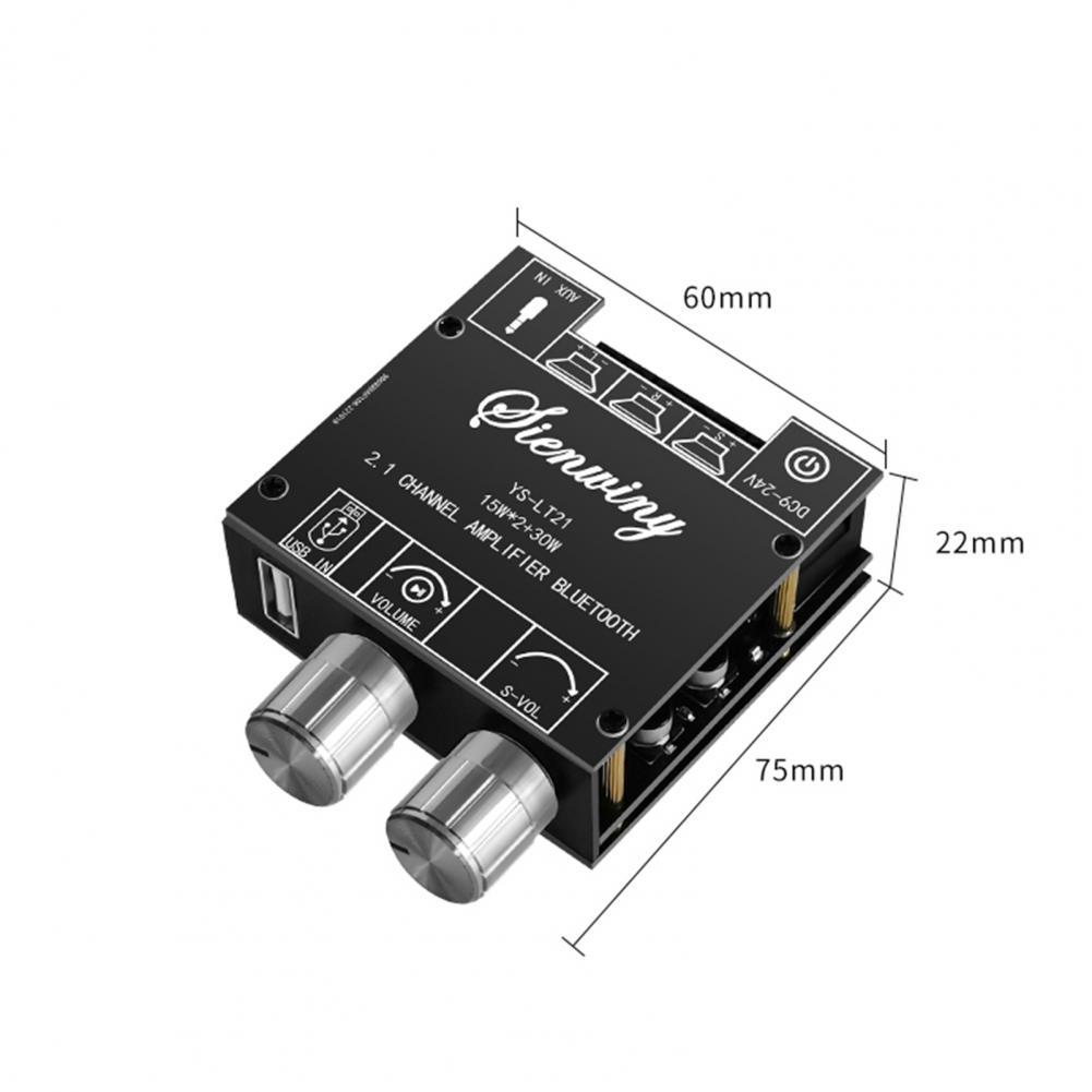 YS-LT21 практичная Плата усилителя мощности плавное ощущение сабвуфер  богатые интерфейсы Плата усилителя звука управление через приложение для  телефона | AliExpress