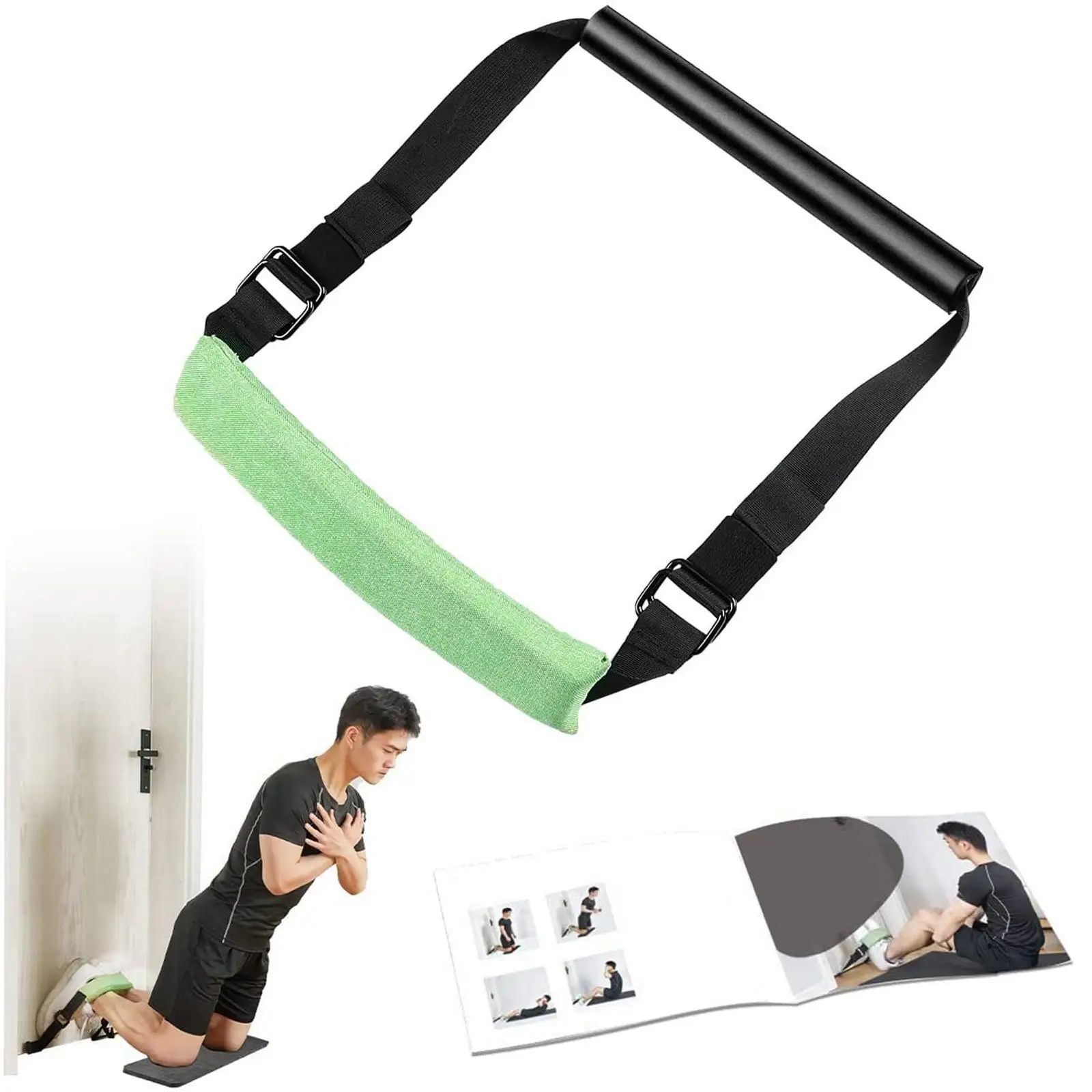 Hamstring Strap Exercise Ab Leg Home Gym Door Anchor Adjustable