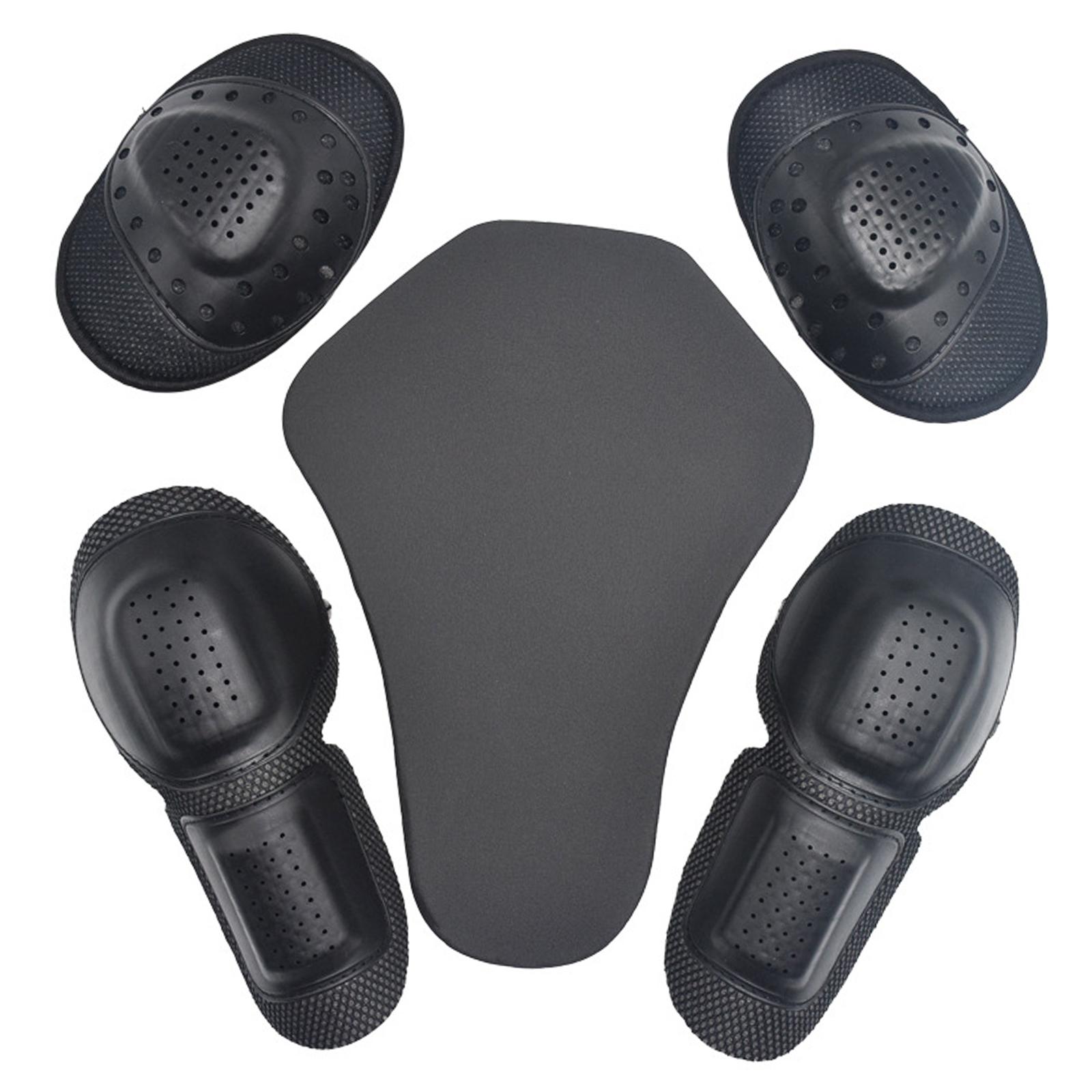 5Pieces Riding Shoulder Protector Racing Guard Set Fit for Racing Riding