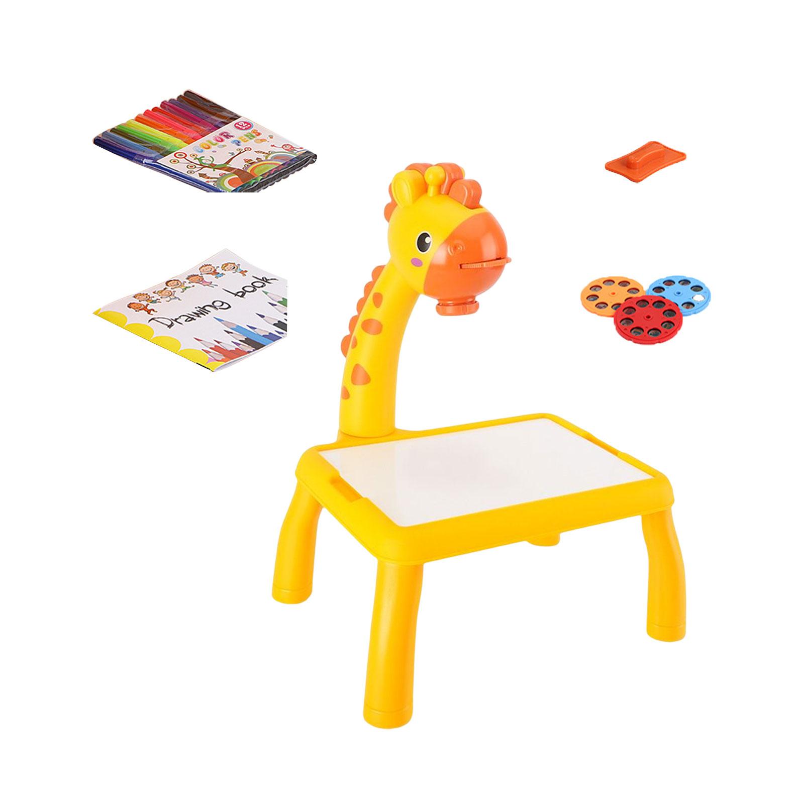 Painting Drawing Table Learning Projection Painting Table Preschool Learning Toys for Holiday Gifts