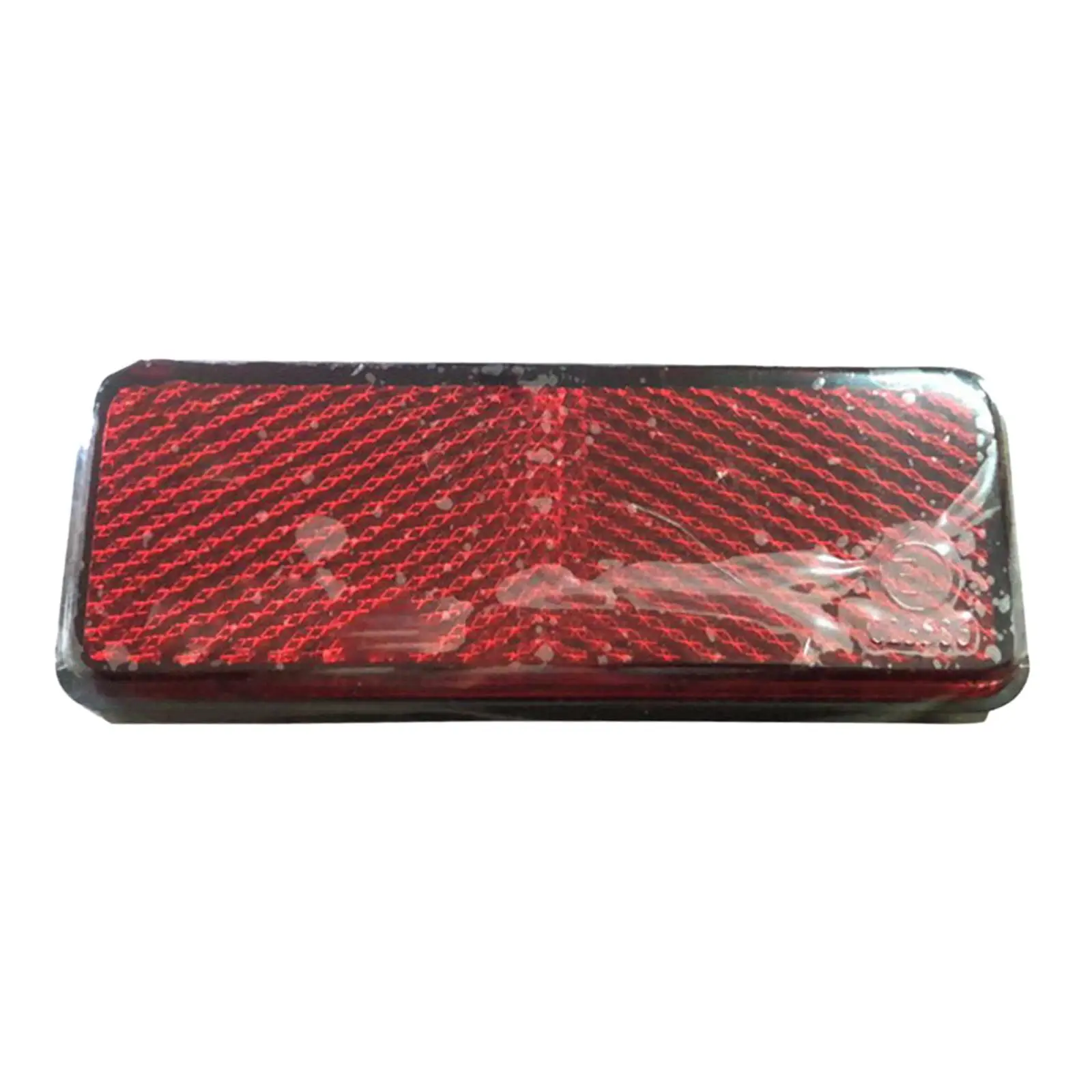 Universal Motorcycle Red Reflector, Repair Part High Quality Rectangle Bolt on