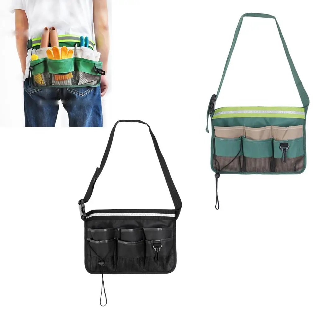 Garden Waist Bag Gardening Tools Belt Bags Cleaning Fishing Tools Pouch Bag