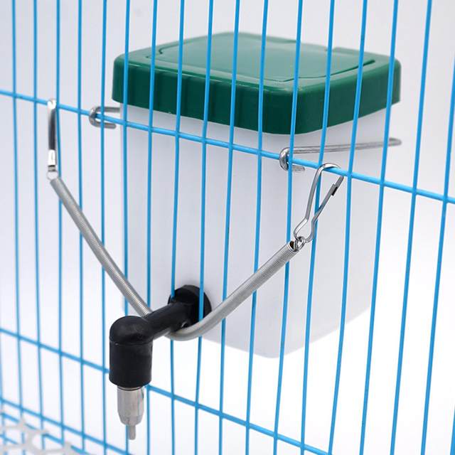 Automatic Drinker Dispenser Water Feeder Hanging Mount Leakproof Drinking Bottle Cage Waterer for Rabbit Chinchilla Mouse/Rat