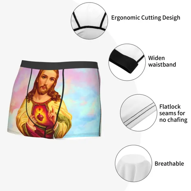 Jesus Meskel Ethiopian Cross Art Ethiopia Underpants Cotton Panties Male  Underwear Comfortable Shorts Boxer Briefs - AliExpress