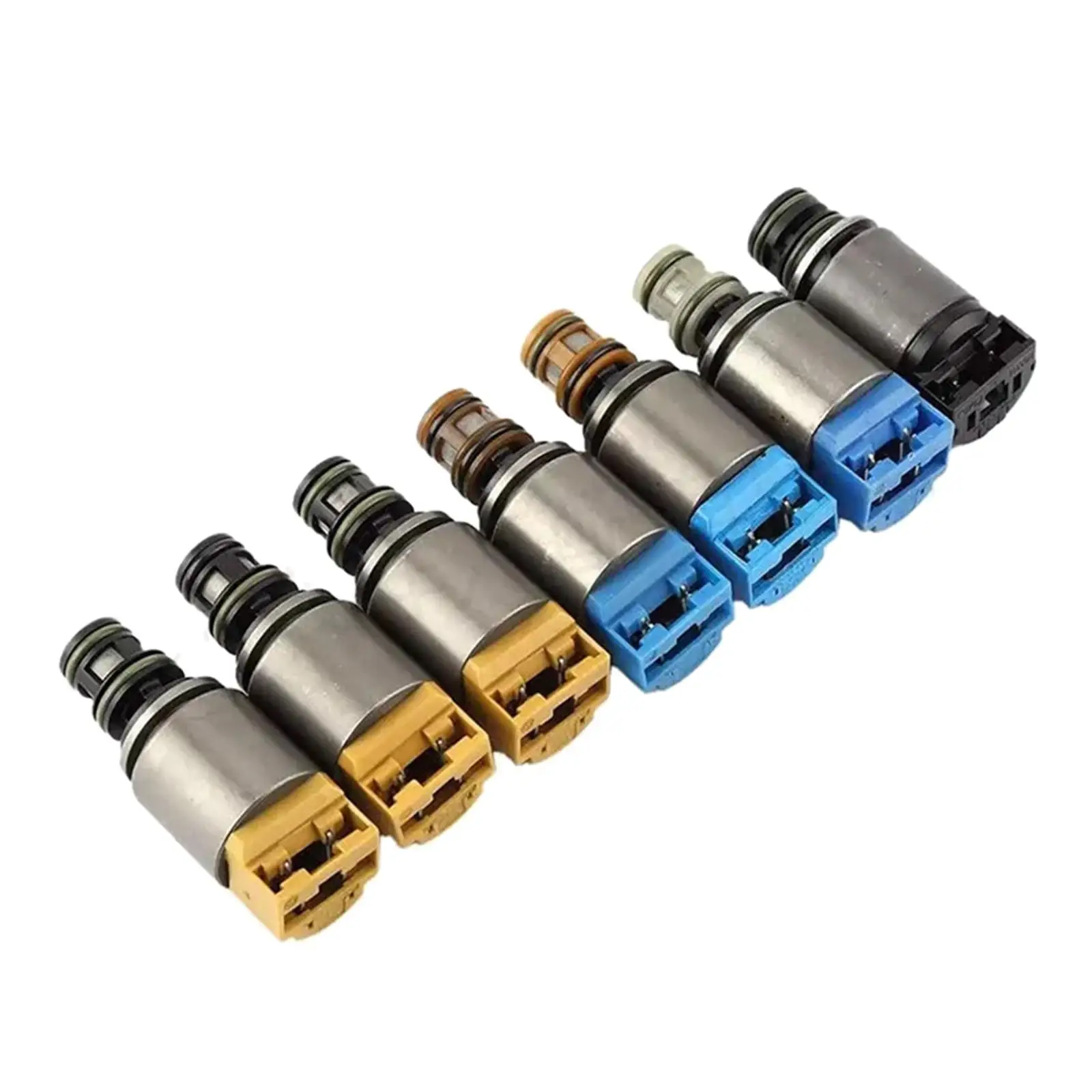 Transmission Solenoid Valve Kit 1068298044 1068298045 Direct Replaces Auto Trans Valve Body Solenoid Kit for Audi A6 A8 Q7