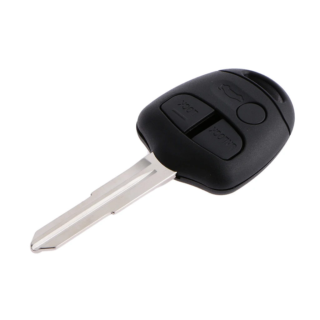 Remote Key Shell Fob Case+ Blade 3 Button for   Colt Mirage Lancer